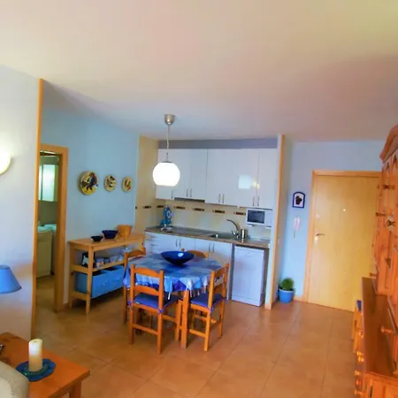 Appartamento V&v Lloret - Blau Con Piscina Comunitaria, Parking, Aire Acondicionado Sólo Familias! *