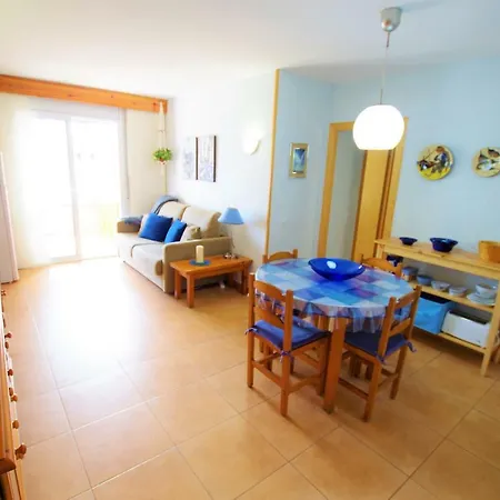 Appartamento V&v Lloret - Blau Con Piscina Comunitaria, Parking, Aire Acondicionado Sólo Familias! *
