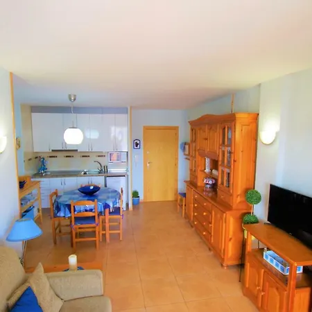 Appartamento V&v Lloret - Blau Con Piscina Comunitaria, Parking, Aire Acondicionado Sólo Familias! *